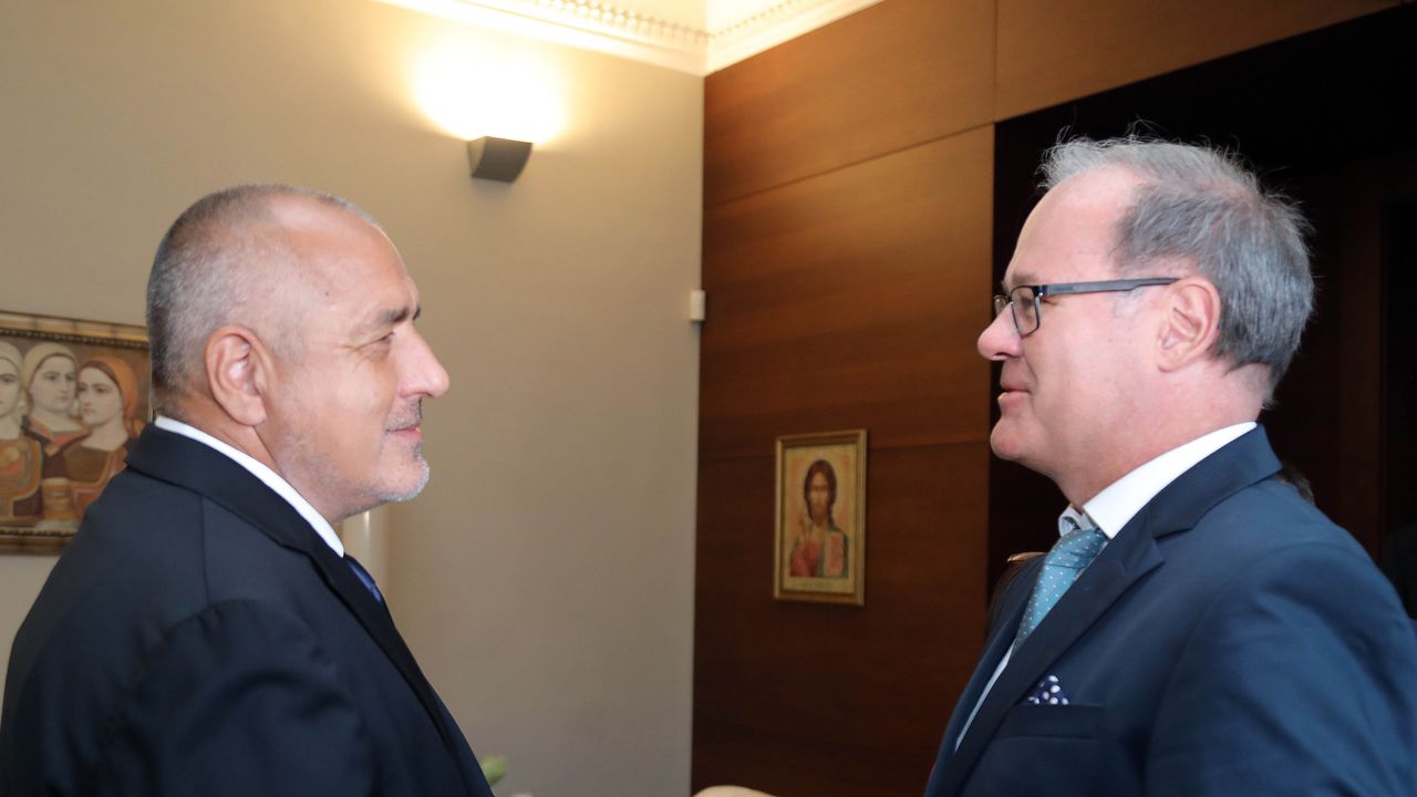 Бойко Борисов се срещна с главния прокурор на федерална провинция Бавария Рейнард Рьотлe