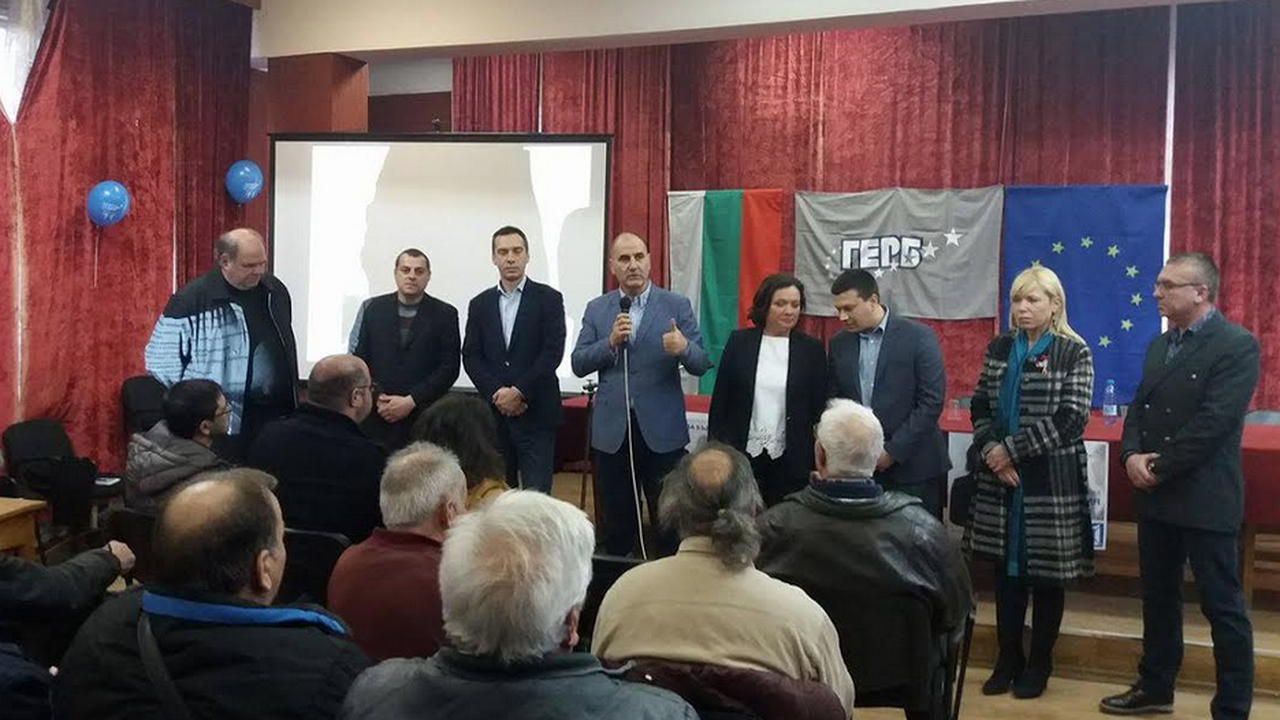 Цветанов в Карнобат: Победа на ГЕРБ гарантира стабилността на България