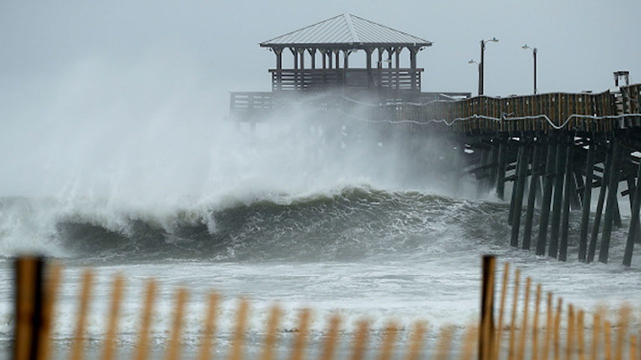 Флорънс удари Източното крайбрежие на САЩ (снимки+видео)