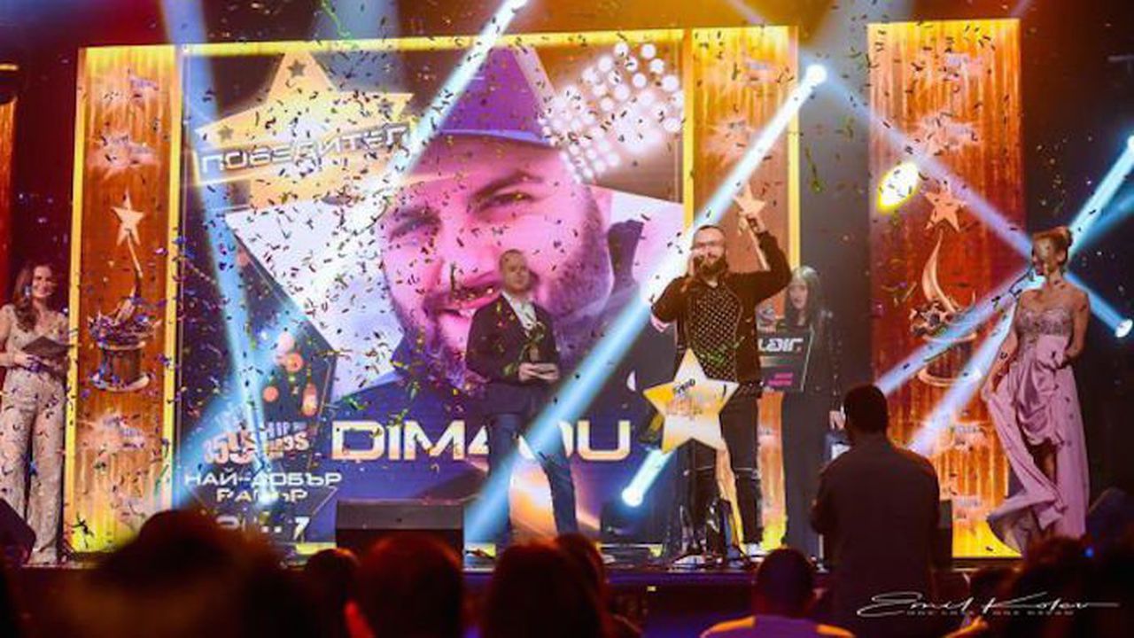 Килата предаде "короната" за рапър на годината на DIM4OU (видео)