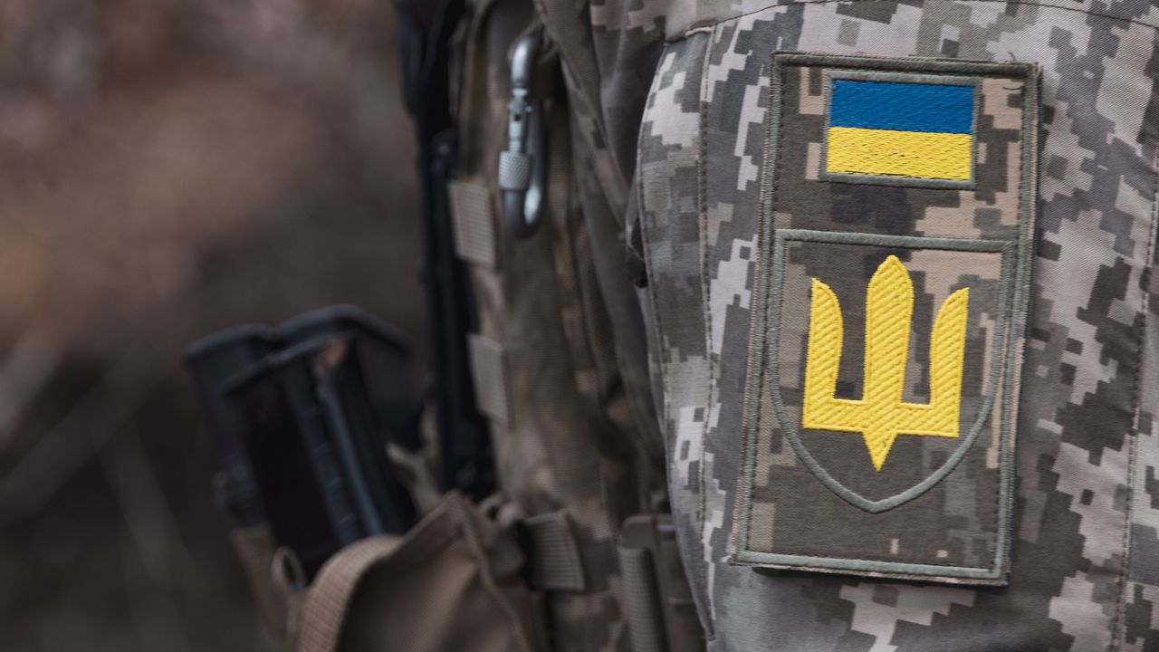 Италианският доброволец Лука Чека, сражаващ се заедно с Въоръжените сили