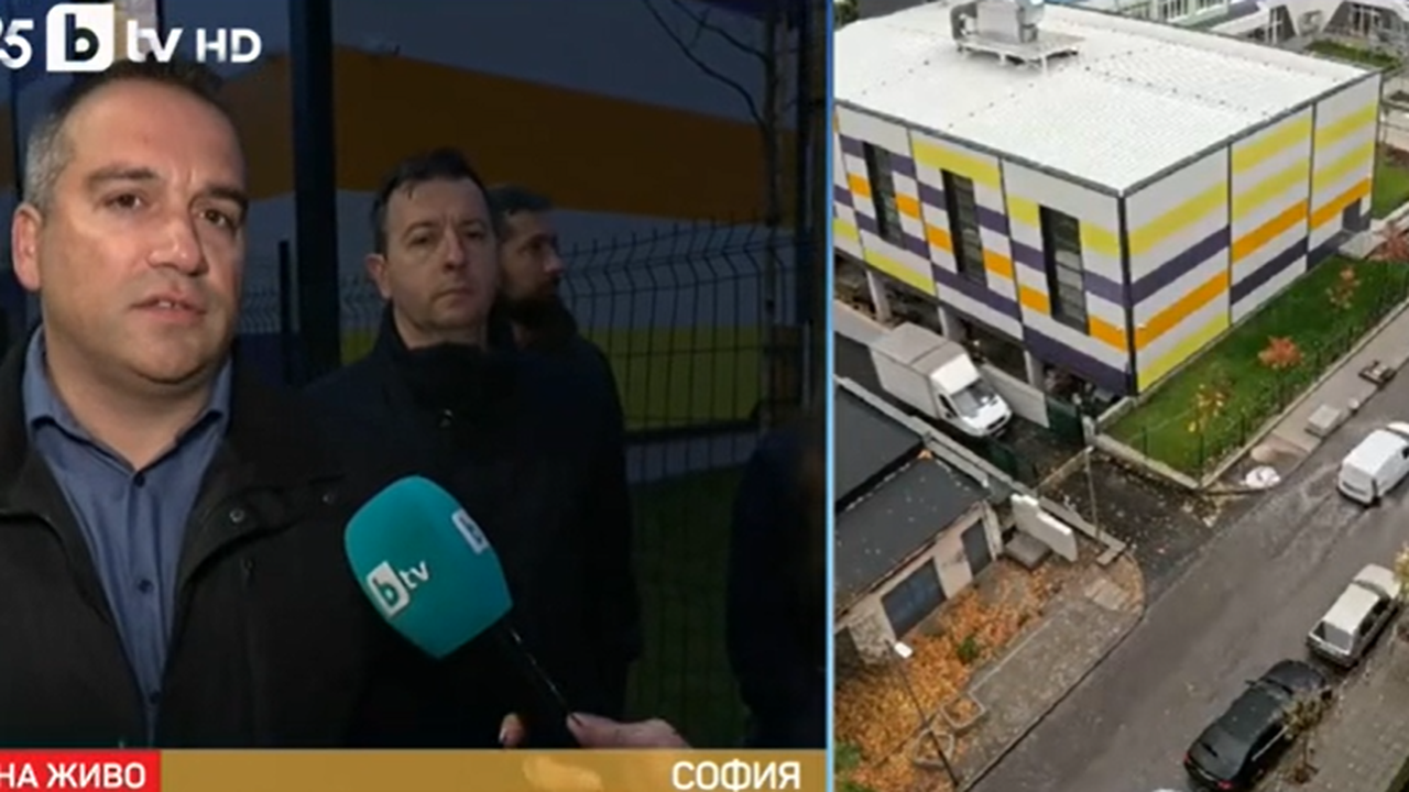 На улица Казбек в кв. Манастирски ливади. Въпреки че от