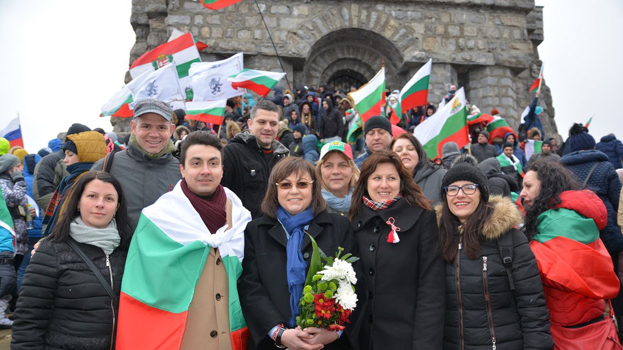 Корнелия Нинова от Шипка: Да сме смели, да  отхвърлим страховете и зависимостите, да бъдем свободни хора