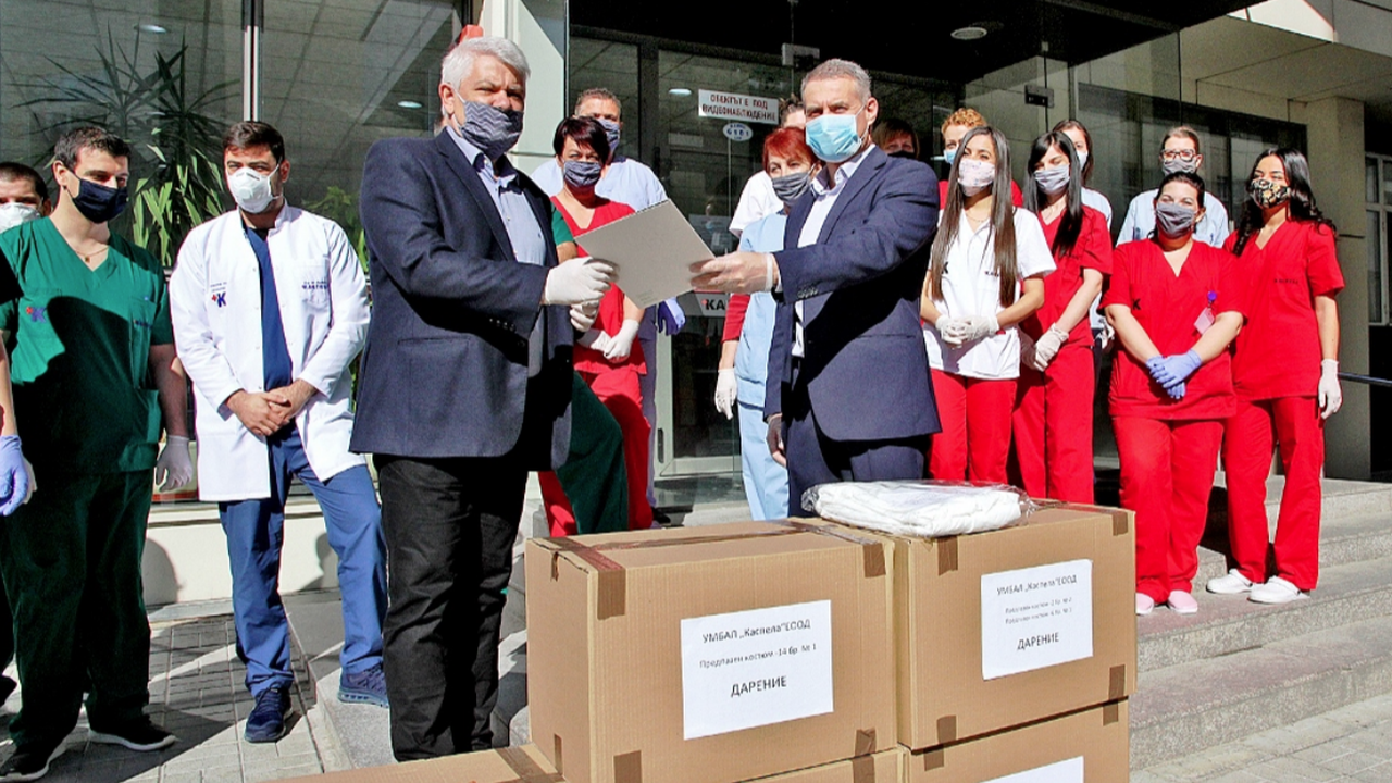 Ценна дихателна апаратура дари "ВП Брандс Итернешънъл" на 6 болници в Пловдив