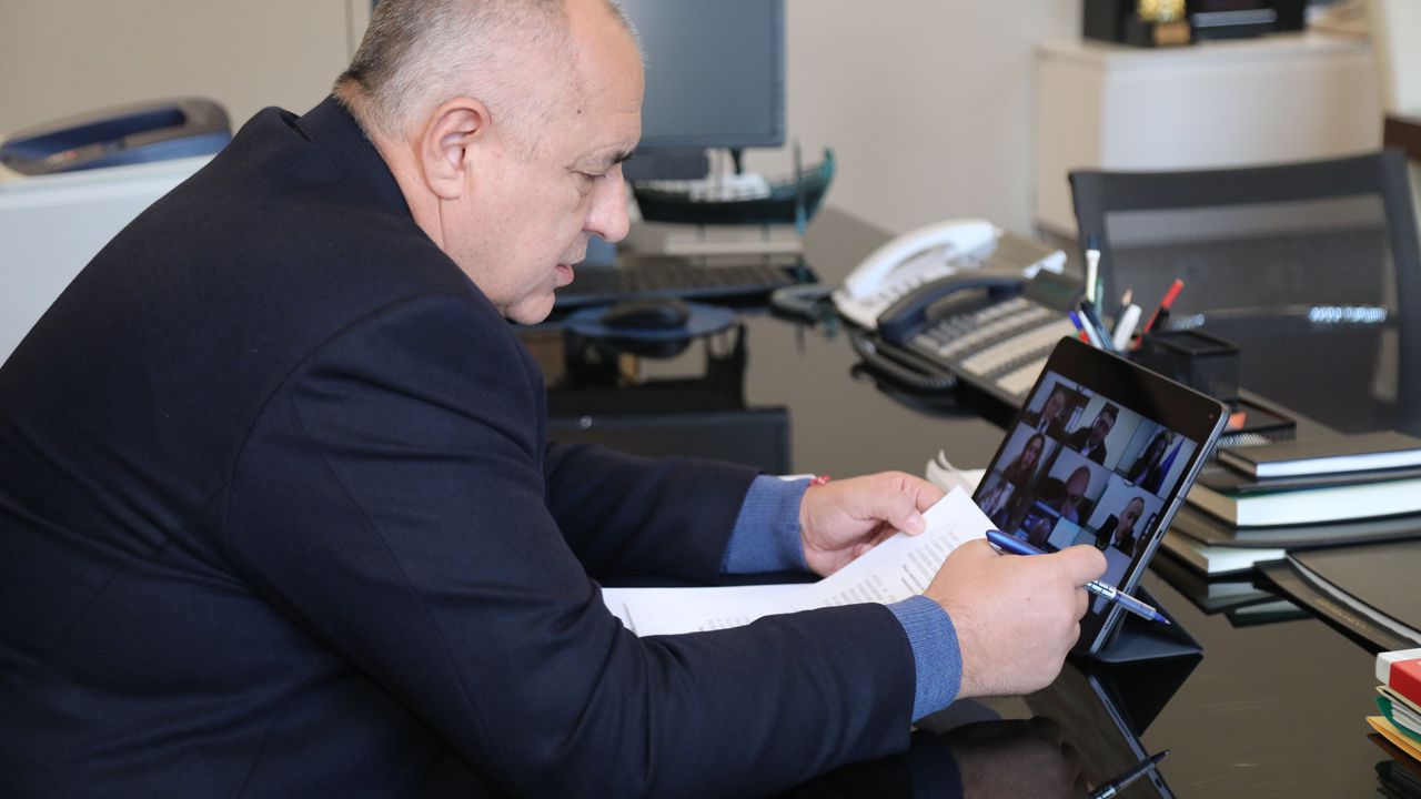 Борисов и министрите от кабинета с поредно онлайн заседание