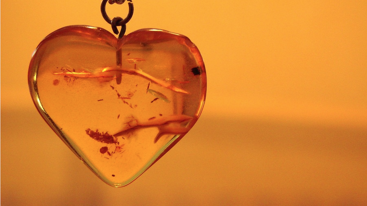 Слуз на 100 милиона години беше открита в кехлибар