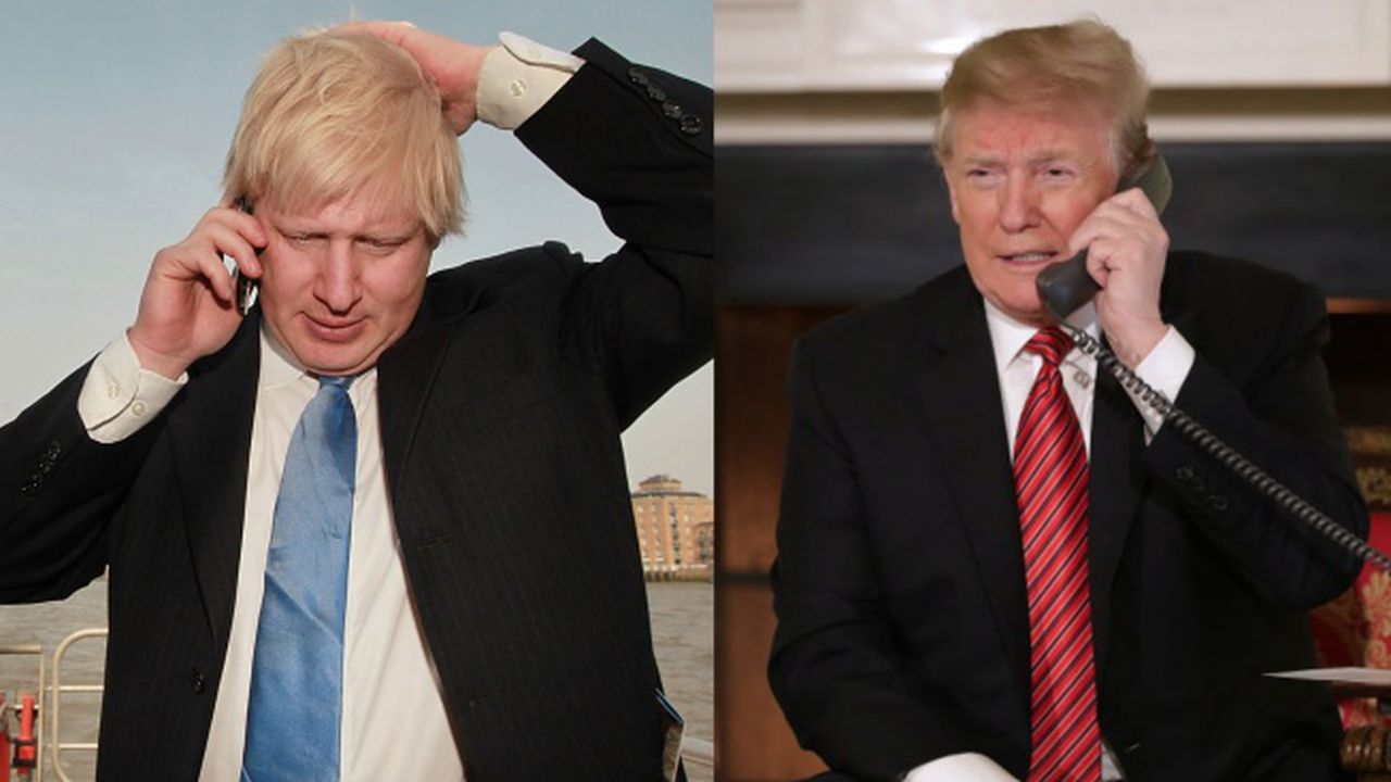 Борис Джонсън е обсъдил в телефонен разговор с Доналд Тръмп икономически въпроси преди срещата на Г-7