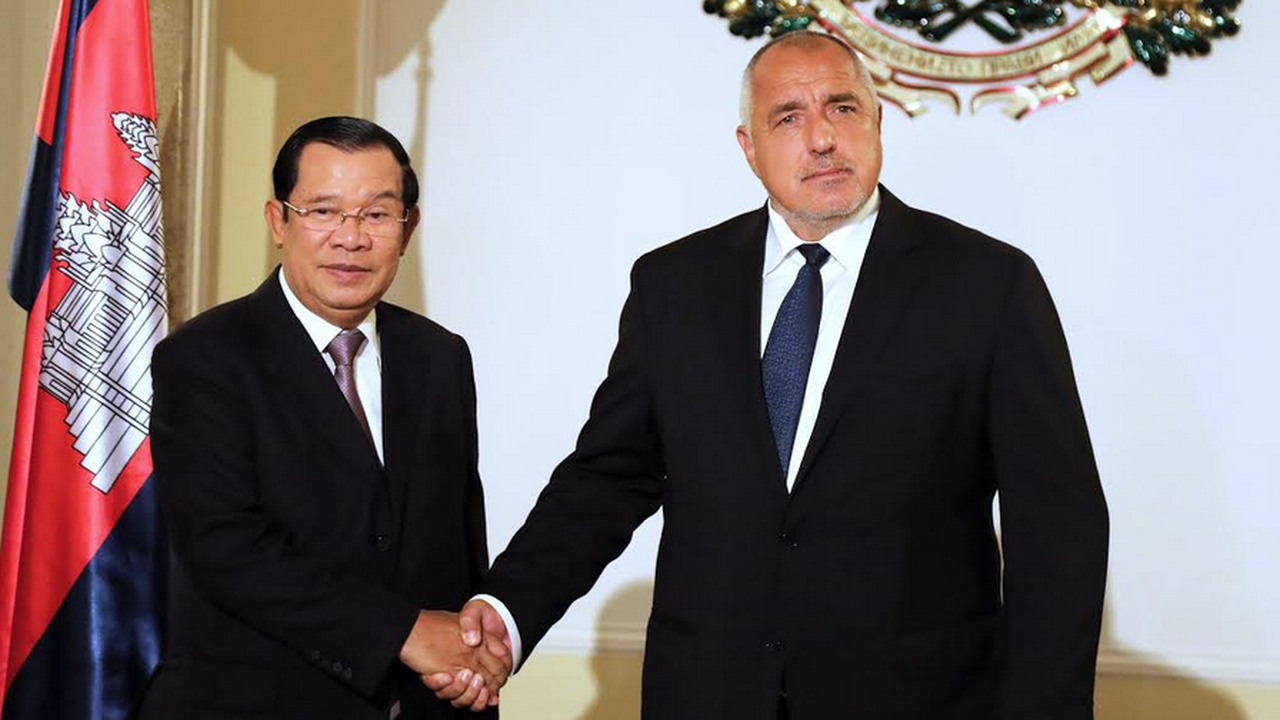 Борисов проведе среща с премиера на Кралство Камбоджа Хун Сен