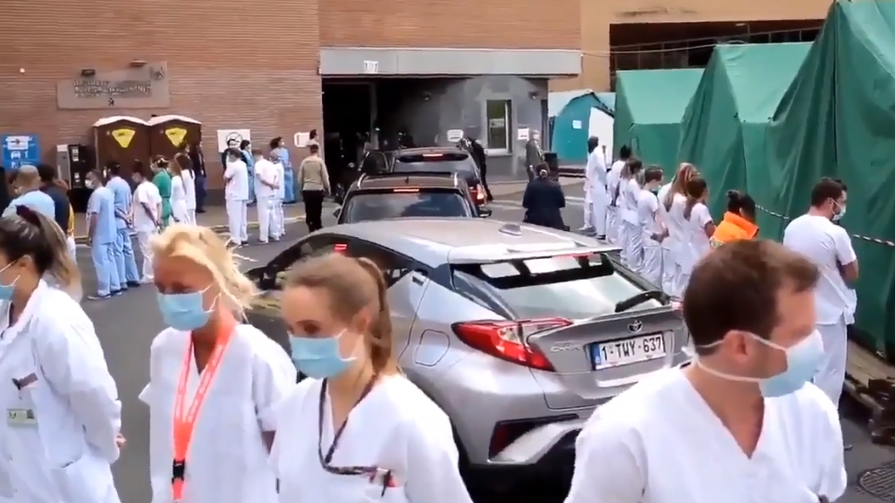 Ето как медици във водеща болница посрещнаха премиерката на Белгия