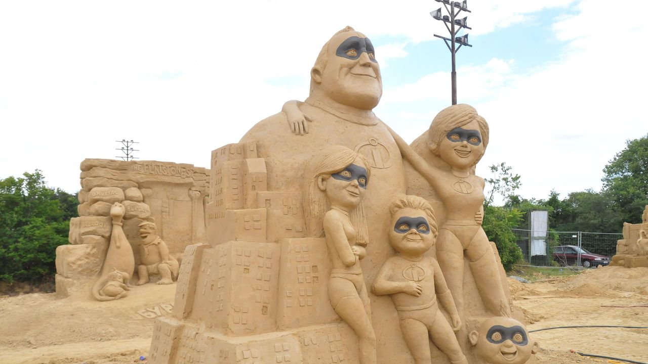 Показват любими детски герои в 12-ия Фестивал на пясъчните скулптури