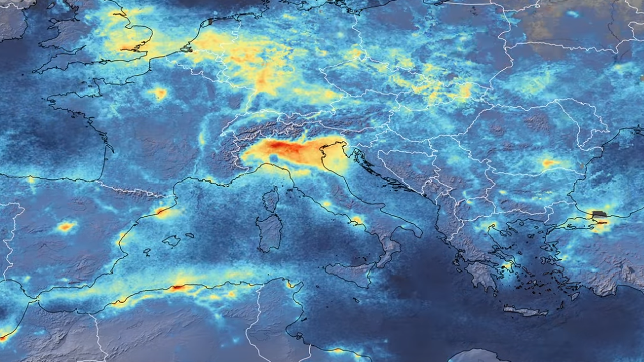 Заради коронавируса над Италия намаляха емисиите на азотен диоксид