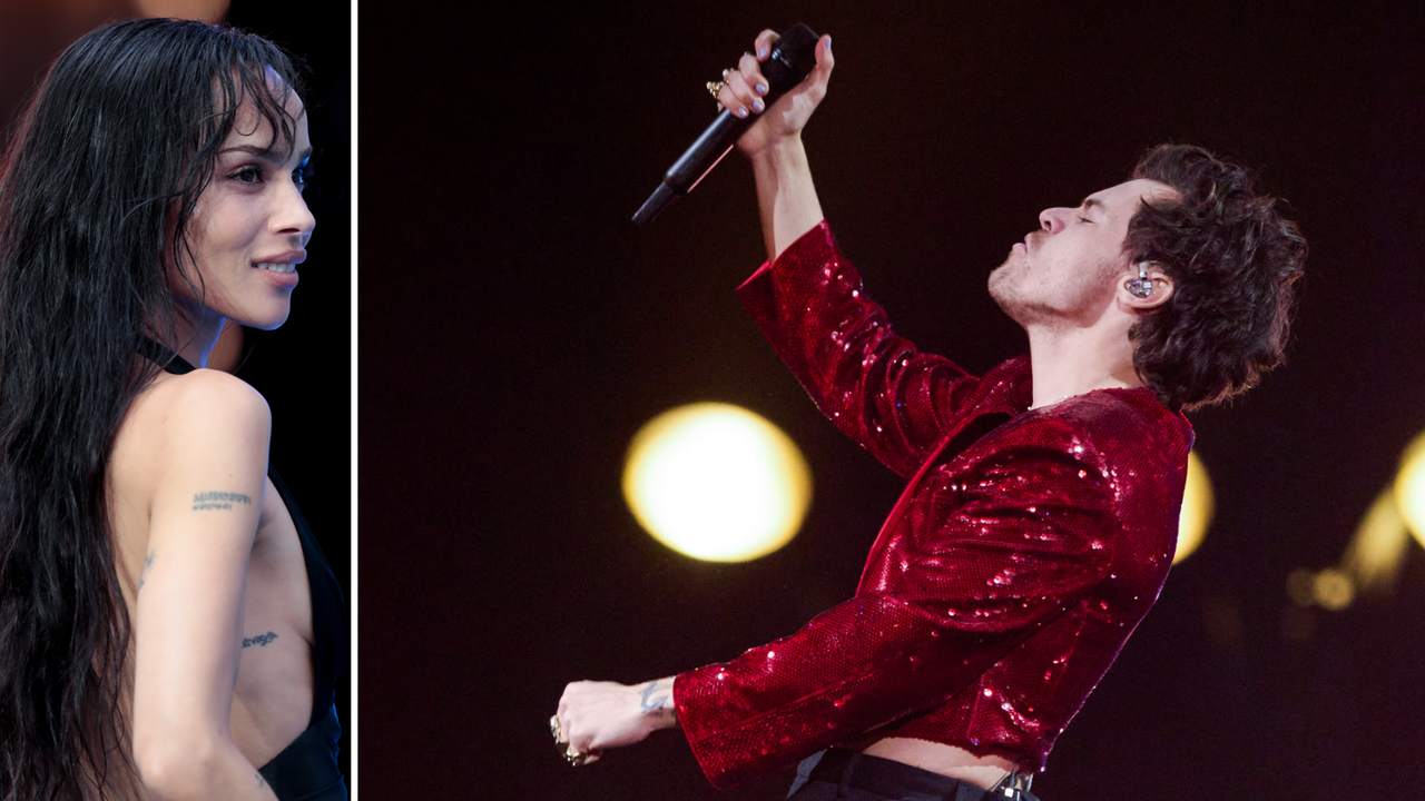 Публични ласки: Хари Стайлс и Зоуи Кравиц се „целуват като тийнейджъри“ в лондонски бар