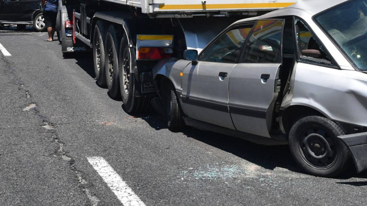 Верижна катастрофа край Разград