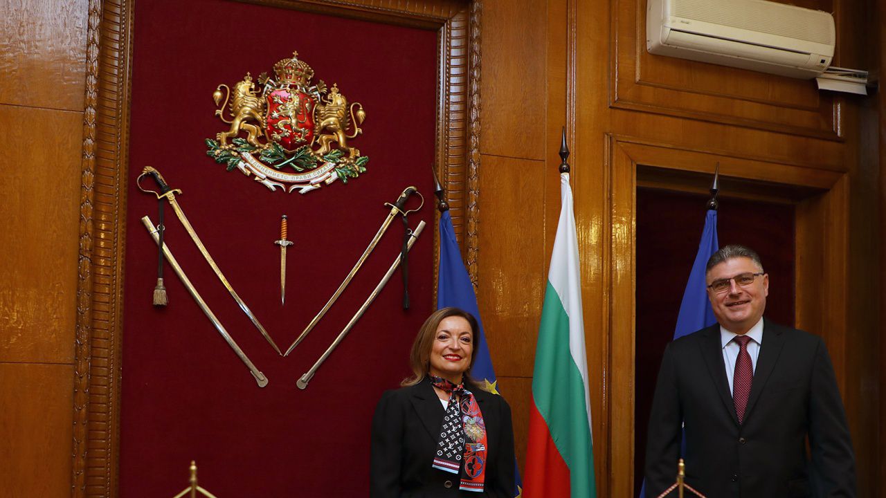 Георги Панайотов проведе среща с извънредния и пълномощен посланик на Италианската република