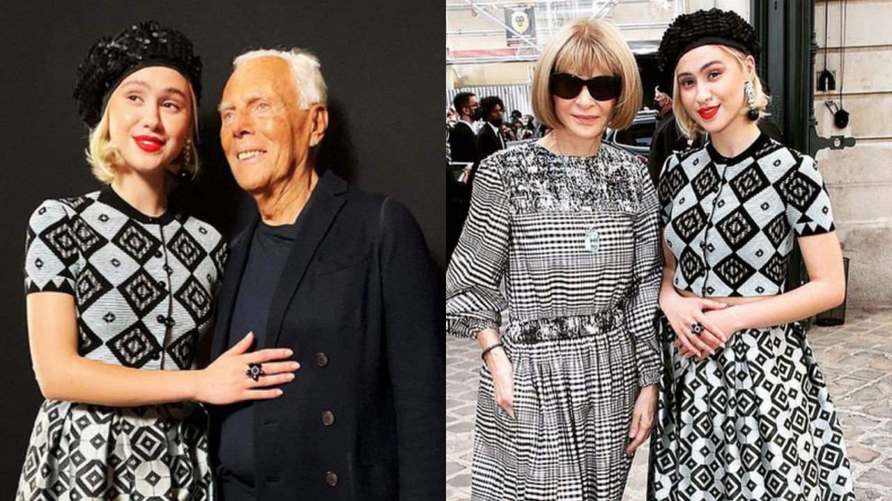 Мария Бакалова се срещна с Джорджо Армани и Ана Уинтур