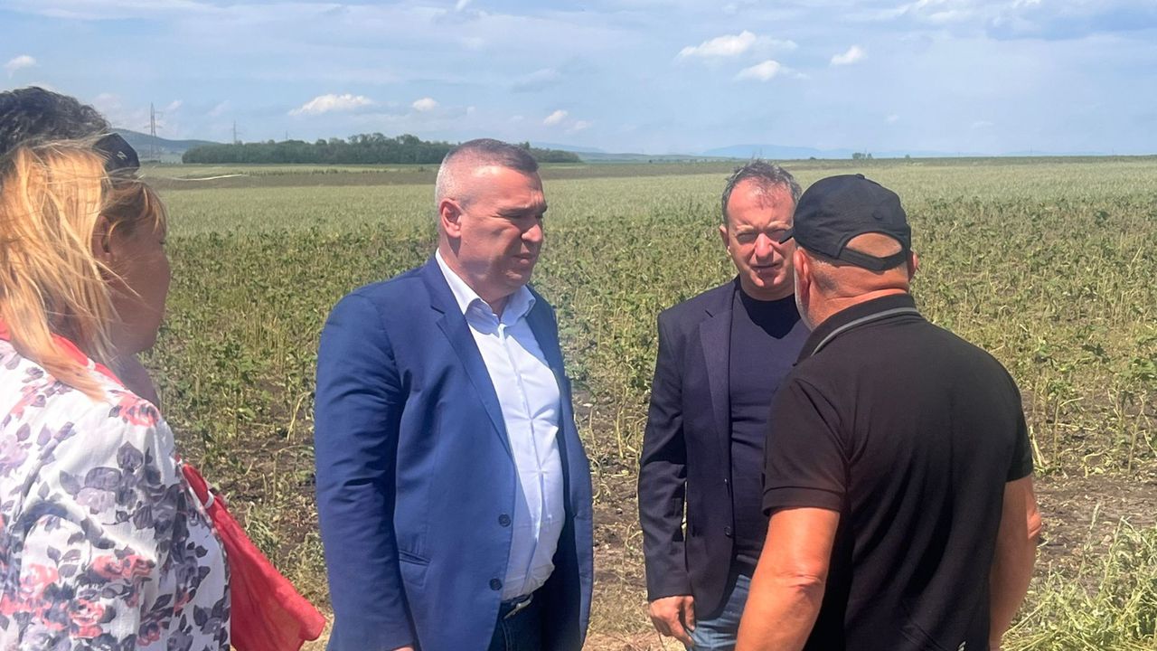 Министър Тахов: В максимално кратък срок ще бъдат компенсирани стопаните със 100% пострадали от градушката площи