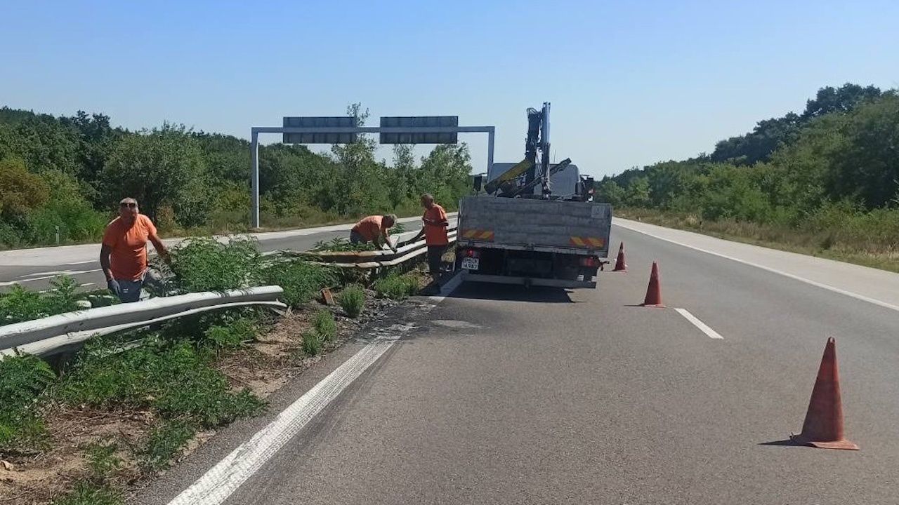 АПИ съветва шофьорите да карат внимателно в участъци от АМ „Тракия“