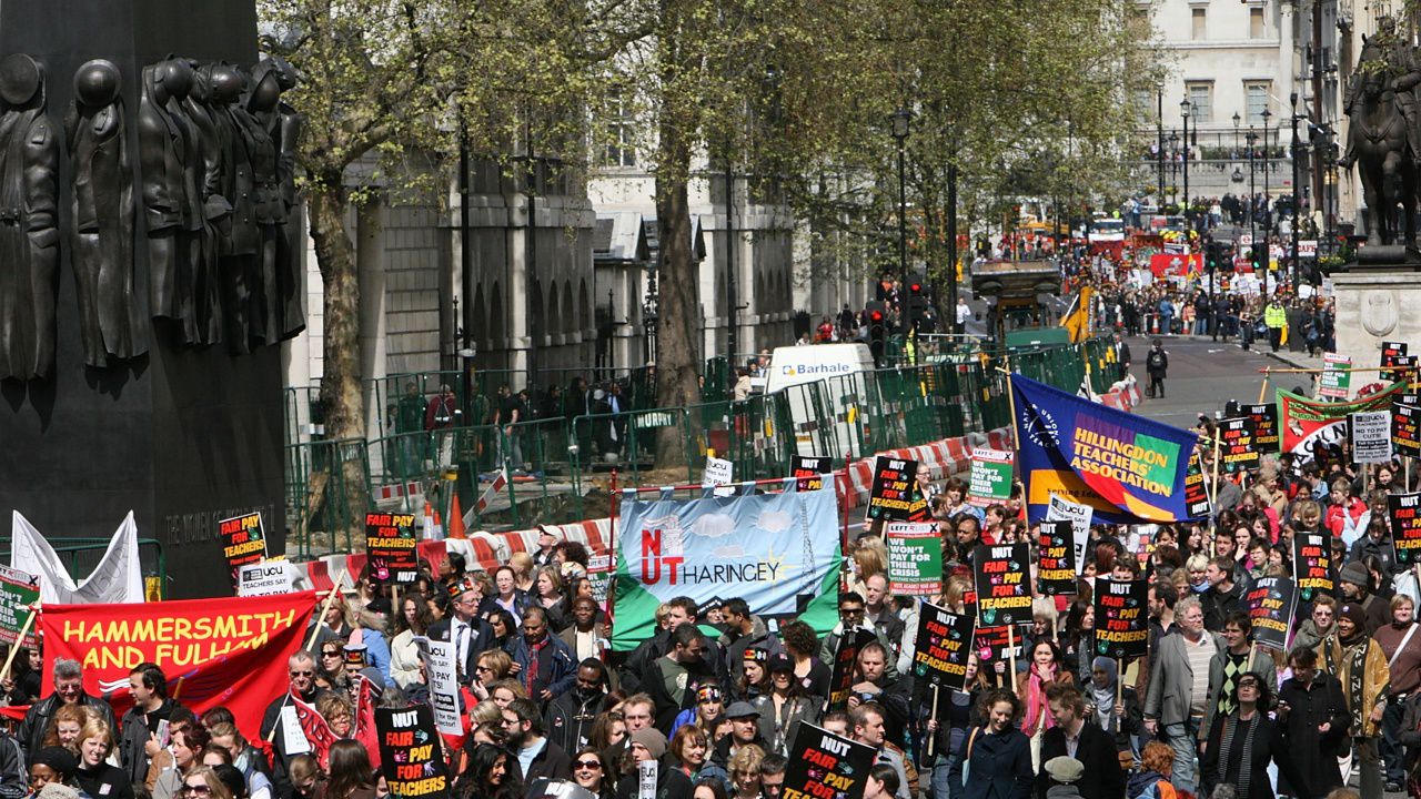 Стачка на учителите в Шотландия