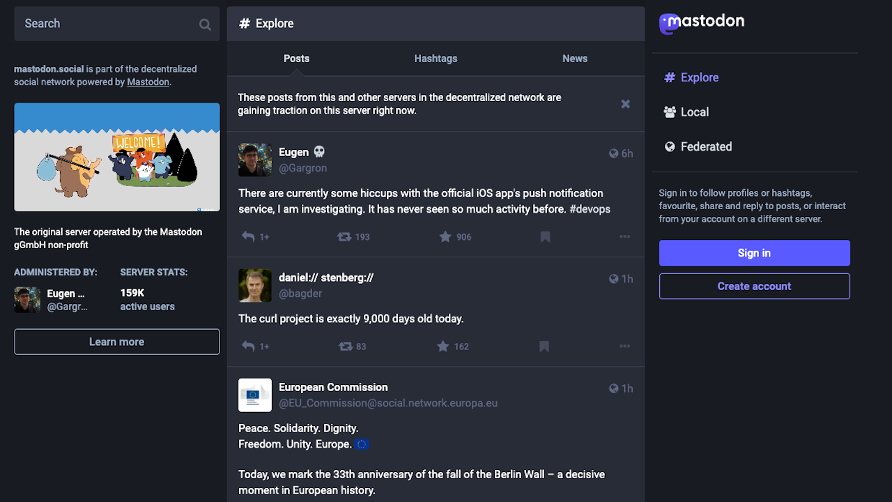 Какво е Mastodon и защо всички масово се прехвърлят от Twitter там?