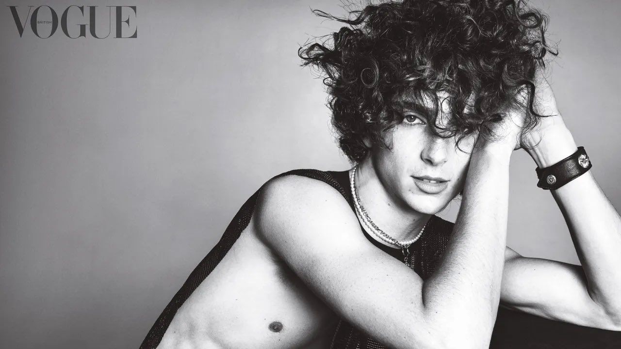 Тимъти Шаламе - първият мъж на корицата на „Vogue“ в Англия