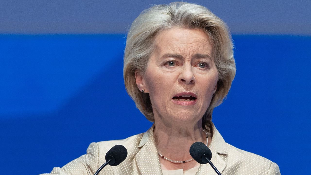 Председателят на Европейската комисия Урсула фон дер Лайен обяви днес