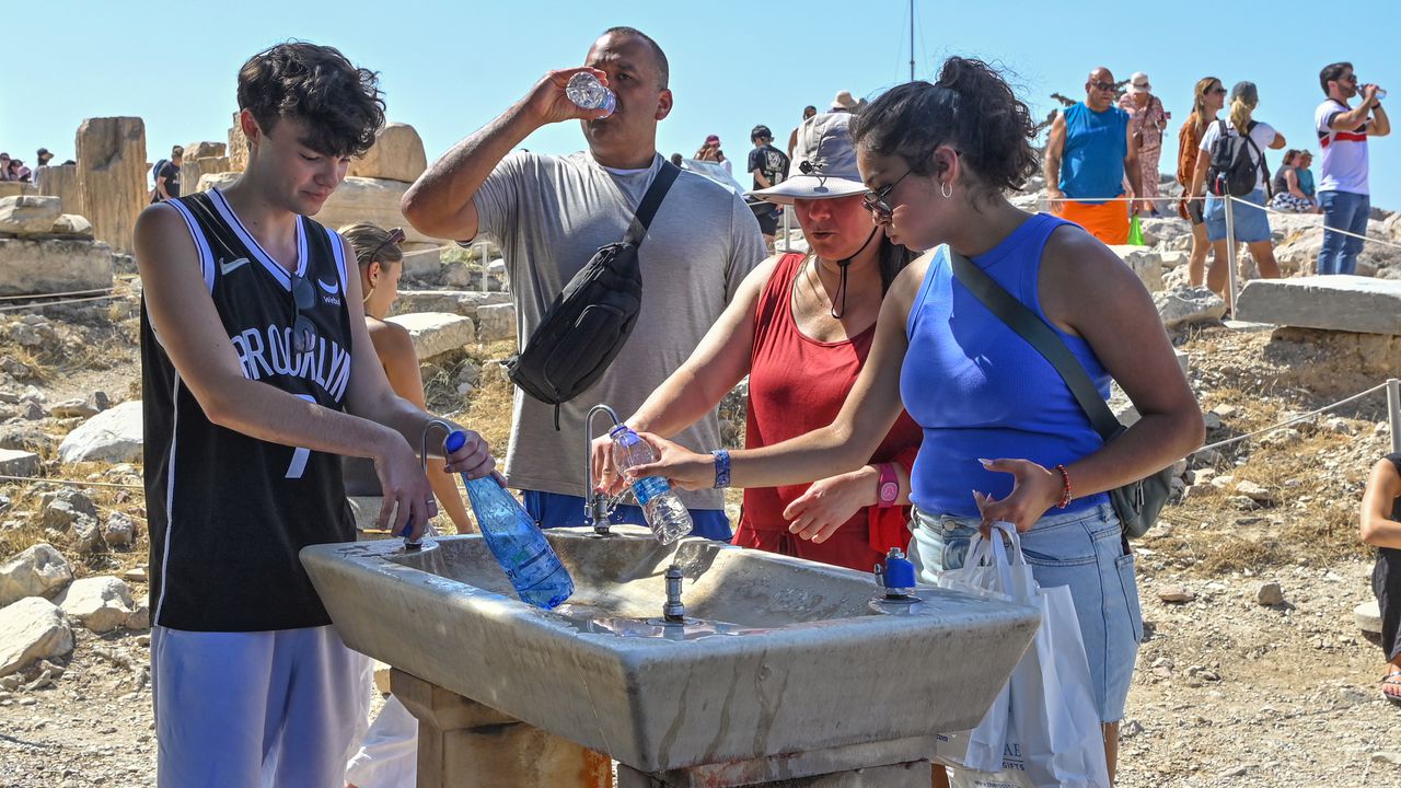 Големите горещини в Южна Европа доведоха до повишаване на температурите до