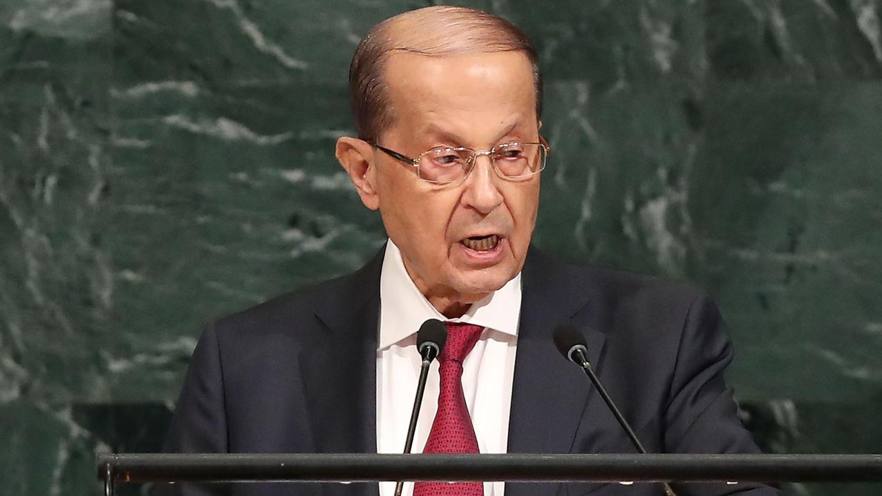 Ливанският президент Жозеф Аун изрази днес решимостта си да утвърди