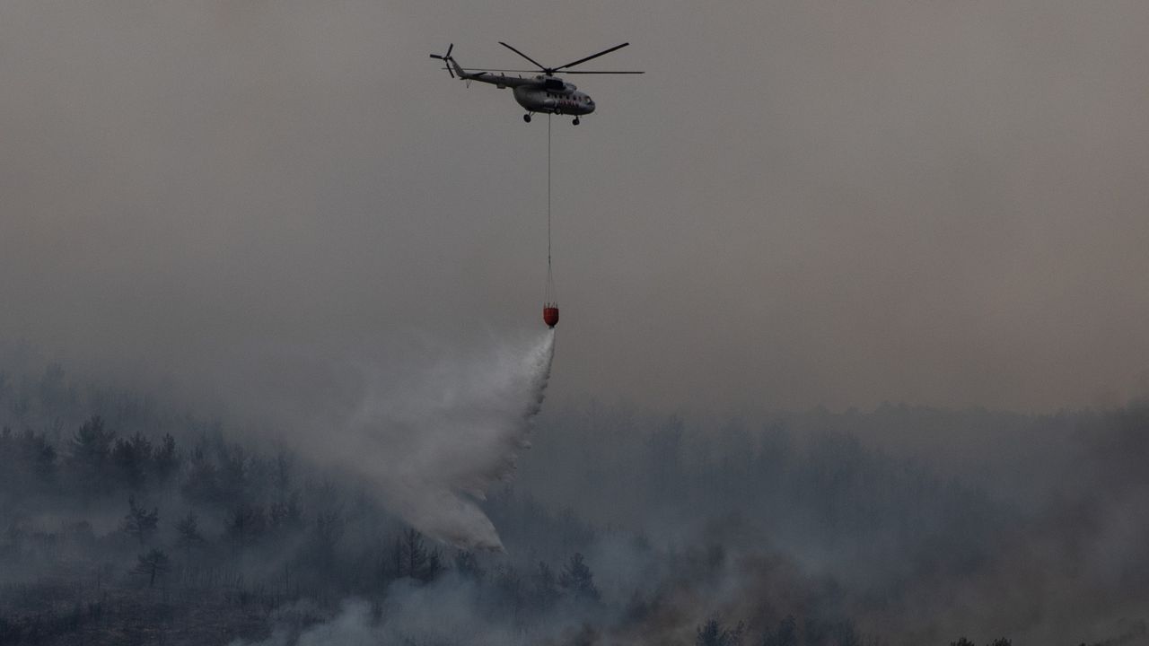 Петдесет хиляди души са евакуирани заради пожарите, които бушуват в
