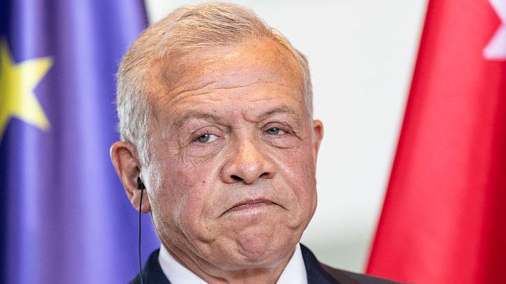 Йорданският крал Абдула II заяви, че хуманитарната катастрофа“, която се