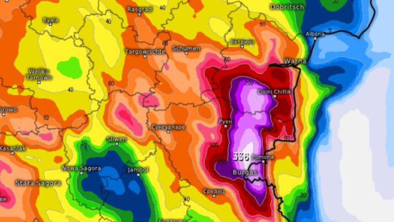 Meteo Balkans с предупреждение: Идва циклон! Водата ще е много!