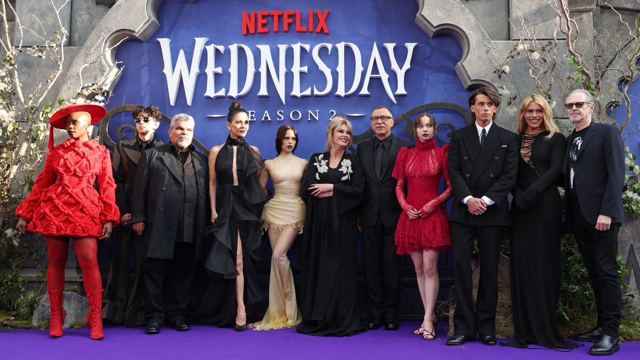 Световната премиера на втория сезон на сериала Wednesday се състоя в Лондон