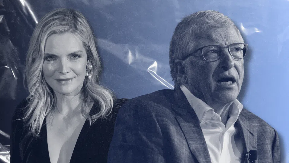 Ябълки, химикали и фалшиви постове: Защо Мишел Пфайфър се извини на Бил Гейтс