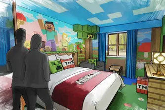 Геймингът се превръща в туристическо преживяване с Minecraft хотел край Лондон