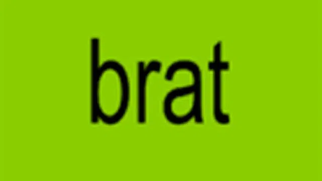 „Brat“ е дума на годината в класацията на Collins Dictionary