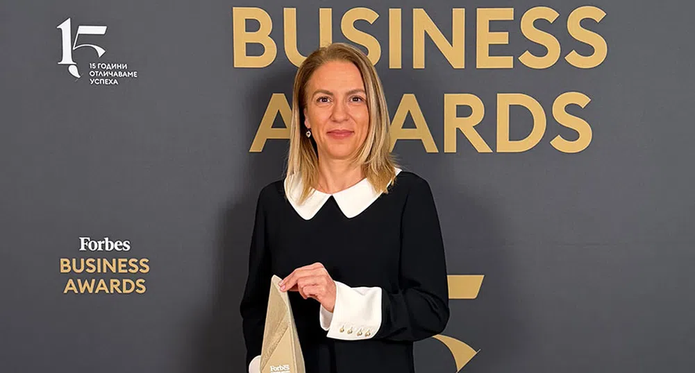 Петя Димитрова е носител на специалното отличие „CEO на 2026“ от 15-тото издание на  Forbes Business Awards