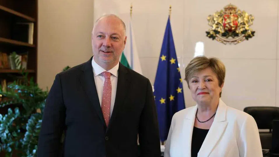 Премиерът пред Кристалина Георгиева: С приемането на еврото предстои нова страница пред българската икономика