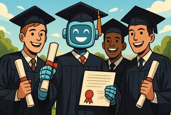 Флин не е човек, но вече е студент по дигитално изкуство