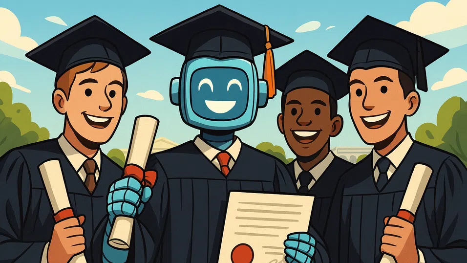 Флин не е човек, но вече е студент по дигитално изкуство