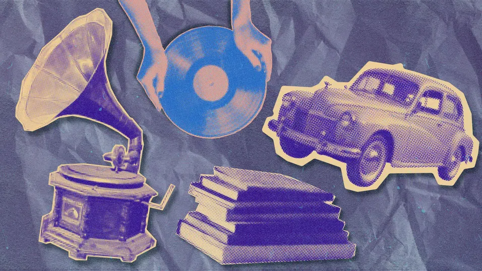 Винили, книги и автомобили: Физическият свят все още се продава