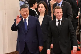 Макрон предупреждава за „разпад на международния ред“ по време на среща със Си Дзинпин