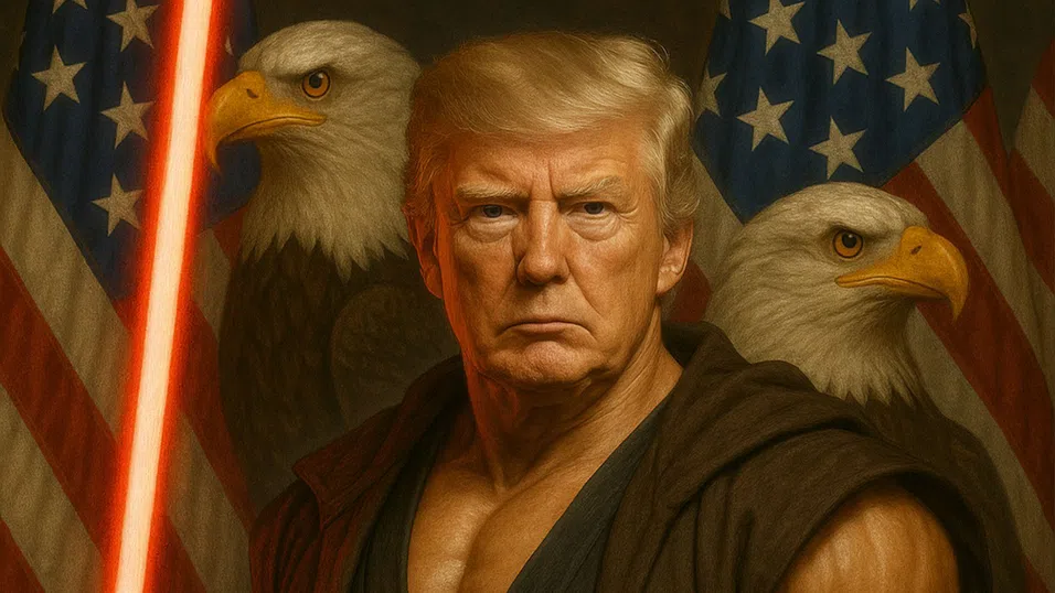 Нека силата (и AI) бъдат с теб: Защо Тръмп реши, че е добра идея да се превъплъти в джедай