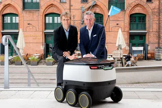 Роботите доставчици са бъдещето, убеден е съоснователят на Skype Ахти Хейнла