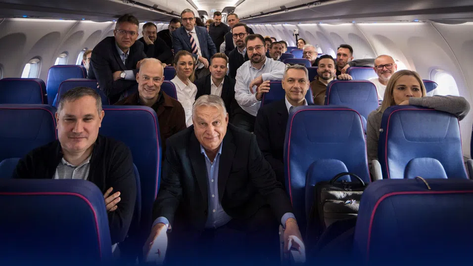 Орбан от самолета за Вашингтон: Америка, идваме!