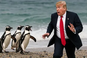 Пингвини срещу Тръмп: Как един остров без хора се превърна в символ на интернет бунта