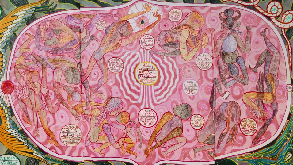 Живот, изрисуван върху коприна: как Ема Талбот превръща личната скръб в съпротива