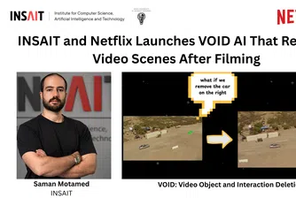 INSAIT и Netflix с пробив в обработката на видео с изкуствен интелект