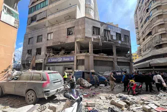 Мощни израелски удари поразиха Бейрут часове след примирието с Иран