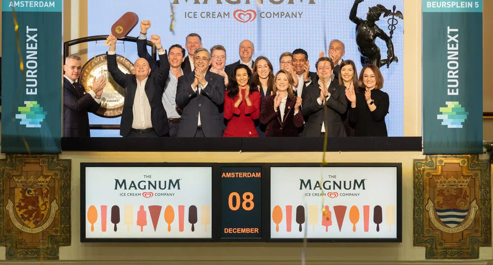 Сладоледени акции: Magnum Ice Cream дебютира на фондовата борса в Амстердам