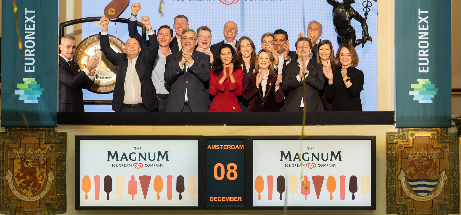 Сладоледени акции: Magnum Ice Cream дебютира на фондовата борса в Амстердам