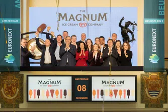 Сладоледени акции: Magnum Ice Cream дебютира на фондовата борса в Амстердам